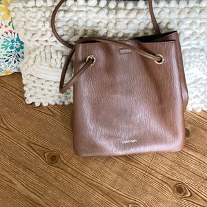 Calvin Klein Gabrianna Bubble Lamb Tote